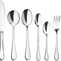 Browne - 8.66" Stainless Steel Lumino European Fork, 1 Dz - 501405