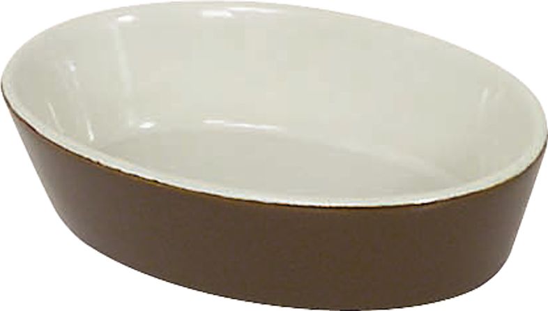 Browne - 9 Oz Brown Oval Baker - 564004BR