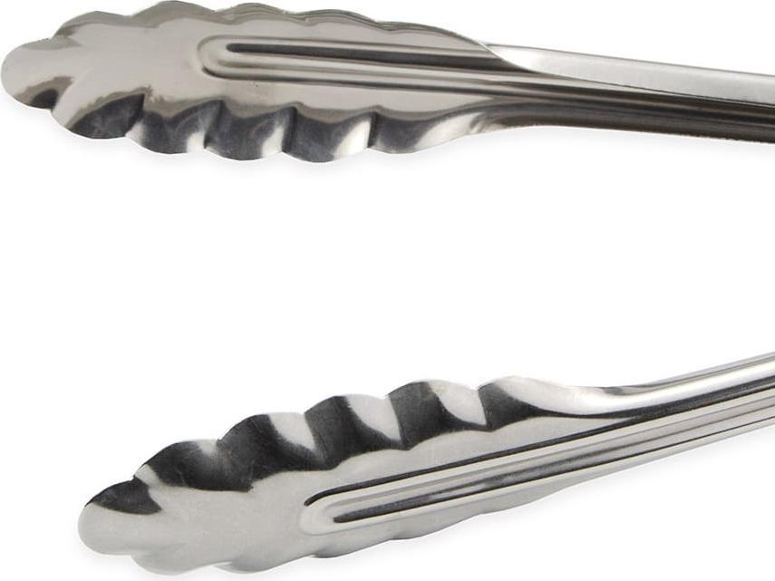 Browne - 9.5" Stainless Steel Utility Tongs - 57527