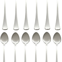 Browne - BISTRO 7" Stainless Steel Iced Teaspoon, Pack of 12 - 502314