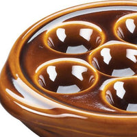 Browne - Brown Escargot/Snail Plate - 744046