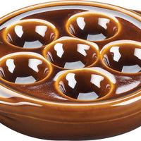 Browne - Brown Escargot/Snail Plate - 744046