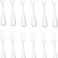 Browne - CELINE 5.9" Stainless Steel Oyster Fork, Pack of 12 - 502515