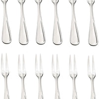 Browne - CELINE 6.5" Stainless Steel Snail Fork, Pack of 12 - 502516
