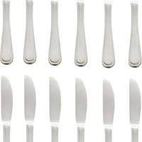 Browne - CELINE 7.1" Stainless Steel Dessert Knife, Pack of 12 - 502521