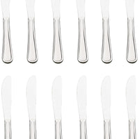 Browne - CELINE 9" Stainless Steel Serrated Dinner Knife, Pack of 12 - 502511S