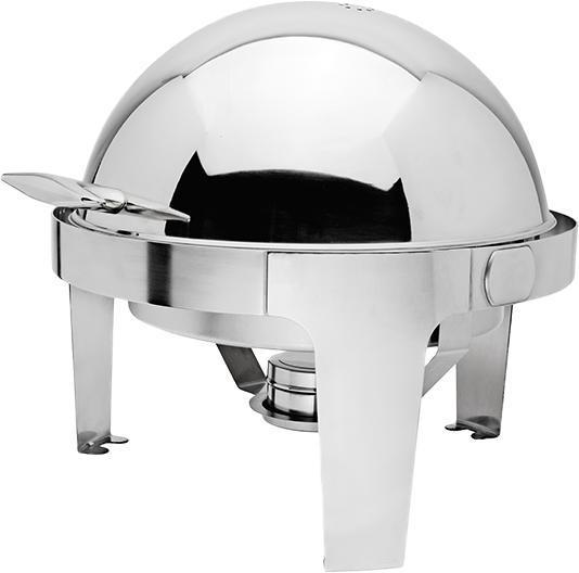 Browne - CHAFER 7 QT Rondo Round Chafer With Roll Top Cover - 575138