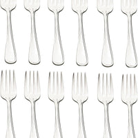 Browne - CONCERTO 6.5" Stainless Steel Salad Fork, Pack of 12 - 502410