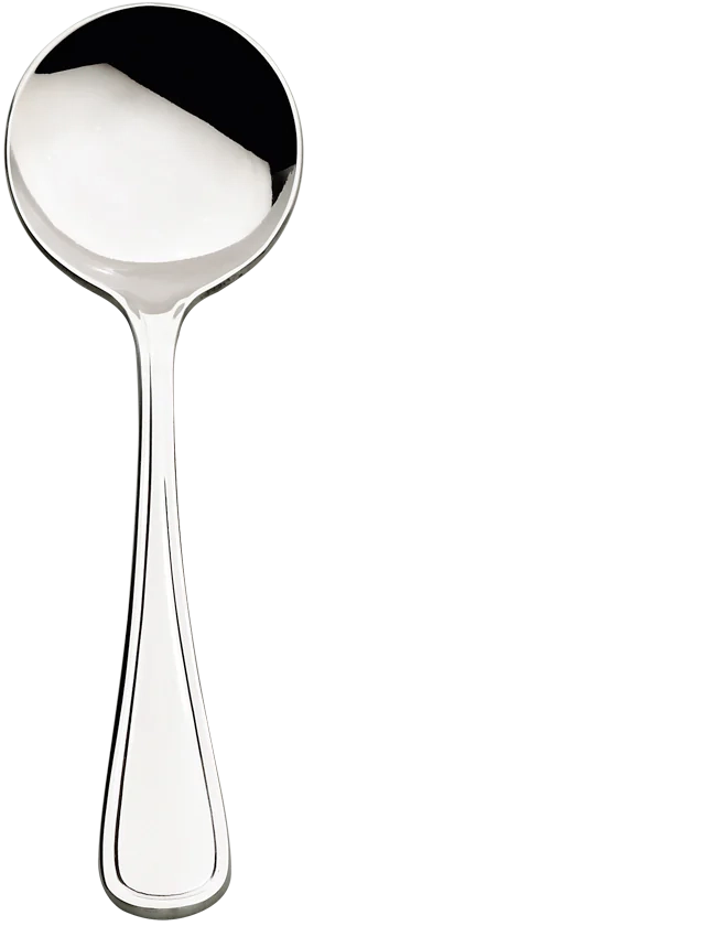 Browne - CONCERTO 7" Stainless Steel Round Soup Spoon - 502413