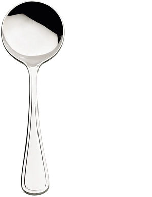 Browne - CONCERTO 7" Stainless Steel Round Soup Spoon - 502413