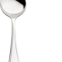 Browne - CONCERTO 7" Stainless Steel Round Soup Spoon, Pack of 12 - 502413