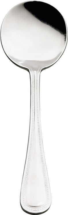 Browne - CONTOUR 6.3" Stainless Steel Bouillon Spoon - 502917