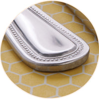 Browne - CONTOUR 7.5" Stainless Steel Dessert Spoon, Pack of 12 - 502902