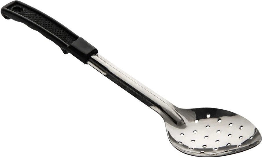 Browne - CONVENTIONAL 15" Stainless Steel Perforated Basting Serving Spoon with Plastic Handle - 572352