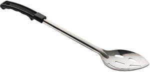 Browne - CONVENTIONAL 15" Stainless Steel Slotted Basting Spoon with Plastic Handle - 572353