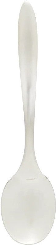 Browne - ECLIPSE 10" Stainless Steel Brushed Handle Solid Spoon - 573280