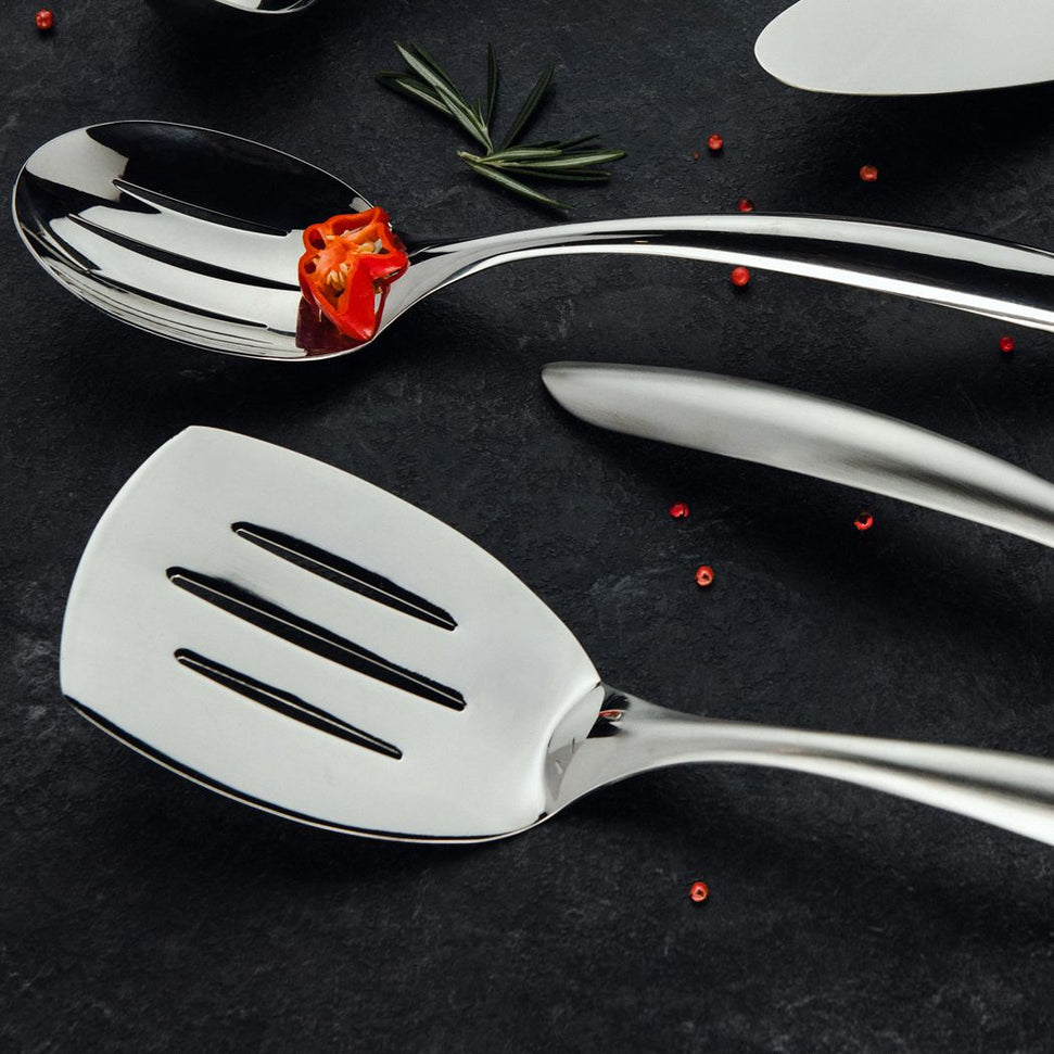 Browne - ECLIPSE 14.7" Stainless Steel Brushed Handle Solid Turner - 573271