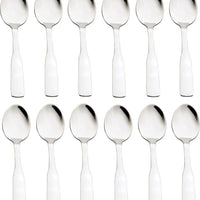 Browne - ELEGANCE 6" Stainless Steel Teaspoon, Pack of 12 - 502723