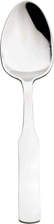 Browne - ELEGANCE 7.4" Stainless Steel Oval Dessert Spoon, Pack of 12 - 502702