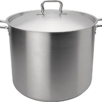 Browne - ELEMENTS 12 QT Stainless Steel Stock Pot with Cover - 5733912