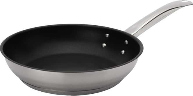 Browne - ELEMENTS 14" Stainless Steel Non-Stick Excalibur Fry Pan - 5734064