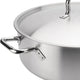 Browne - ELEMENTS 20 QT Stainless Steel Brazier with Cover - 5734019