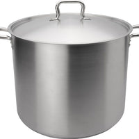Browne - ELEMENTS 20 QT Stainless Steel Stock Pot with Cover - 5733920
