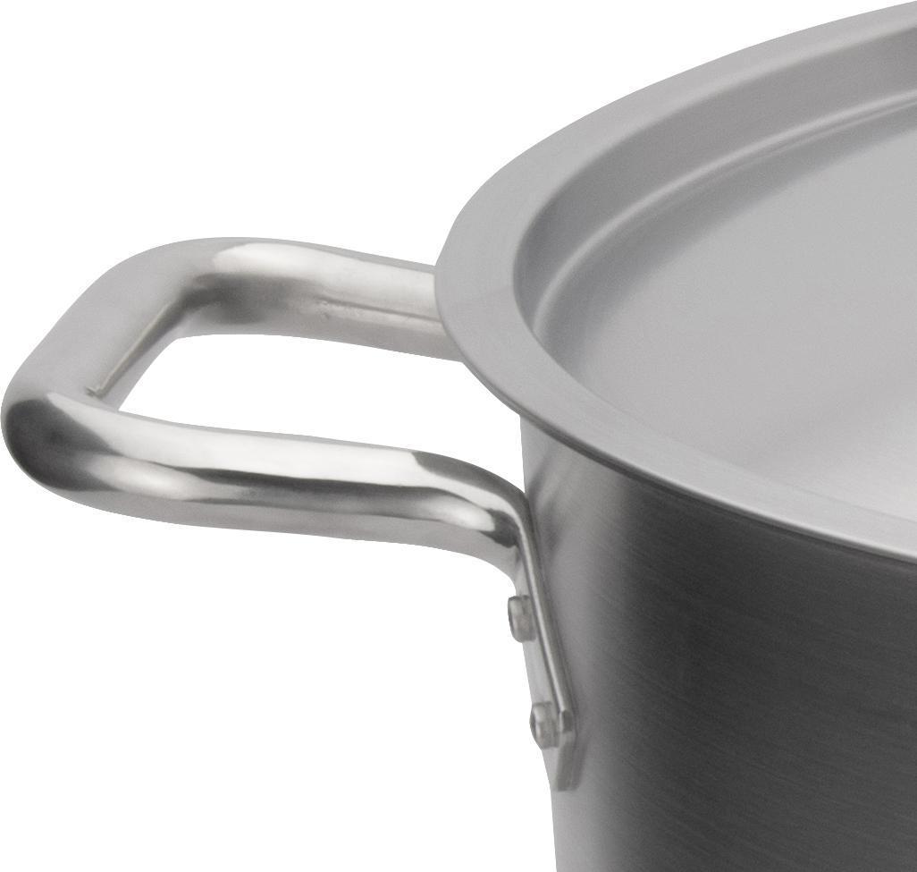 Browne - ELEMENTS 24 QT Stainless Steel Stock Pot with Cover - 5733924