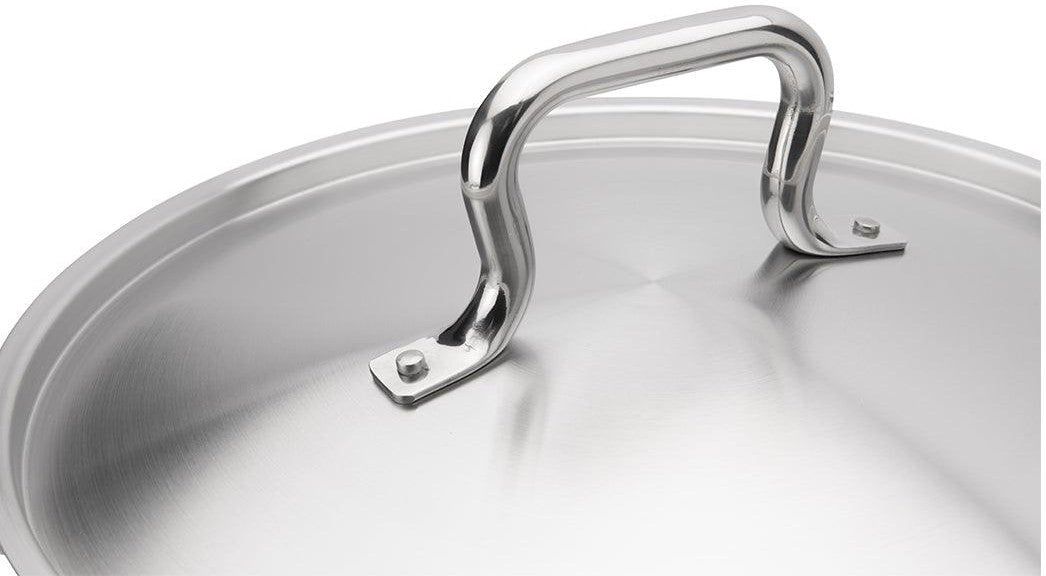 Browne - ELEMENTS 5 QT Stainless Steel Stock Pot with Cover - 5733905