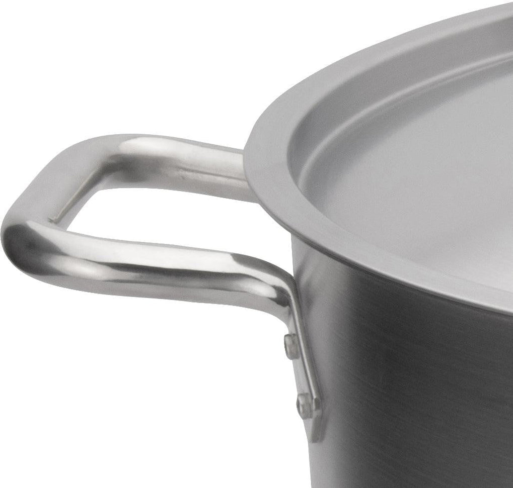 Browne - ELEMENTS 5 QT Stainless Steel Stock Pot with Cover - 5733905