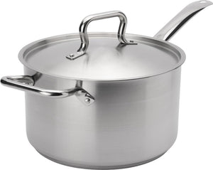 Browne - ELEMENTS 5.3 QT Sauce Pan with Cover (5 L) - 5734035