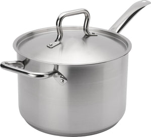 Browne - ELEMENTS 7.6 QT Sauce Pan with Cover - 5734037