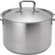 Browne - ELEMENTS 8 QT Stainless Steel Stock Pot with Cover - 5733908