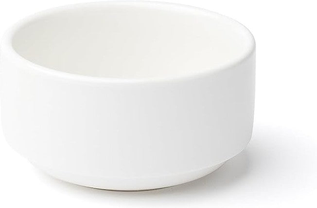 Browne - FOUNDATION 10 Oz Porcelain White Stackable Bowl, Pack of 48 - 5630151
