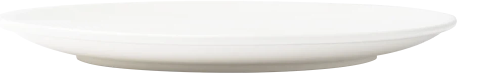 Browne - FOUNDATION 10" Porcelain White Round Coupe Plate, Pack of 12 - 5630166