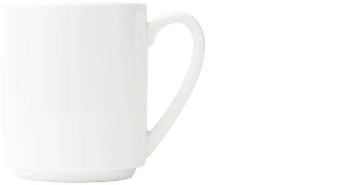 Browne - FOUNDATION 10.1 Oz Porcelain White Mug, 3 Dz - 5630181