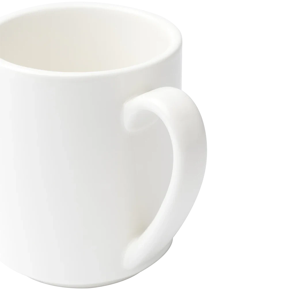 Browne - FOUNDATION 10.1 Oz Porcelain White Mug, Pack of 36 - 5630181