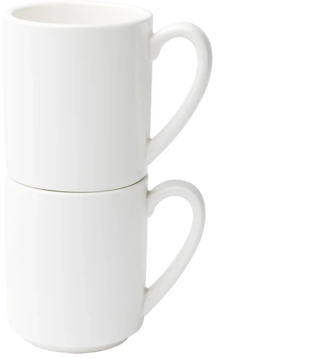 Browne - FOUNDATION 10.1 Oz Porcelain White Mug, Pack of 36 - 5630181