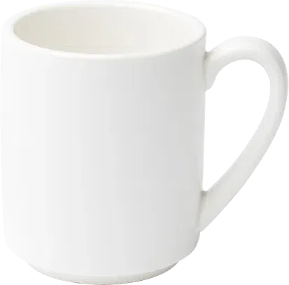 Browne - FOUNDATION 10.1 Oz Porcelain White Mug, Pack of 36 - 5630181