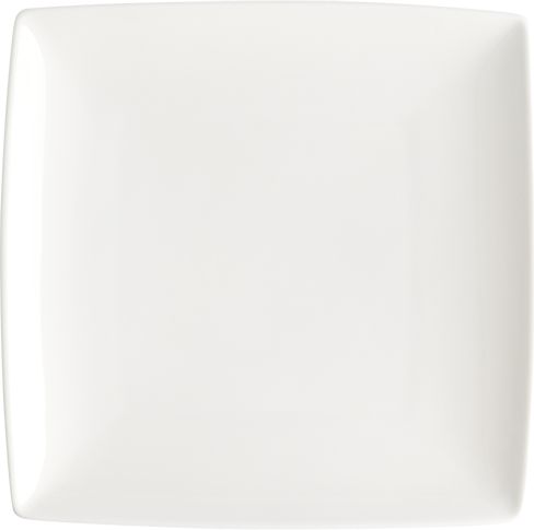Browne - FOUNDATION 10.25" Porcelain Square Coupe Plate - 30191
