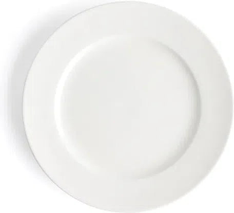 Browne - FOUNDATION 9" Porcelain Round Chef White Plate, 2 Dz - 5630209