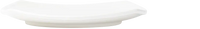 Browne - FOUNDATION 10" Porcelain Rounded Square Coupe White Plate, 1 Dz - 5630197
