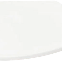 Browne - FOUNDATION 10" Porcelain Rounded Square Coupe White Plate, 1 Dz - 5630197