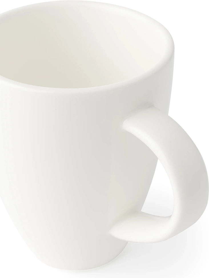 Browne - FOUNDATION 11.8 Oz Porcelain White Mug, Pack of 24 - 5630183