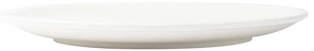 Browne - FOUNDATION 12" Porcelain White Round Coupe Plate, 1 Dz - 5630168