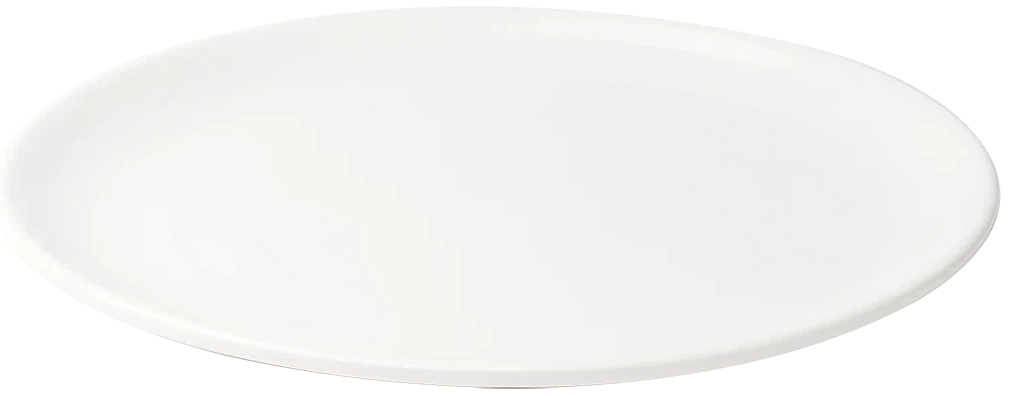 Browne - FOUNDATION 12" Porcelain White Round Coupe Plate, Pack of 12 - 5630168