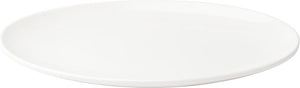 Browne - FOUNDATION 12" x 8" Porcelain Wide Rim Oval Plate - 30117