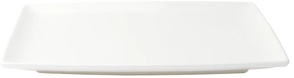 Browne - FOUNDATION 12.25" x 8" Porcelain White Rectangular Coupe Plate, Pack of 12 - 5630188