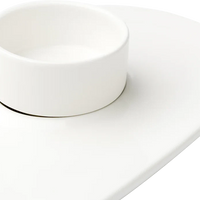 Browne - FOUNDATION 13.25" x 7.5" Porcelain White Oval Coupe Plate, 1 Dz - 5630170