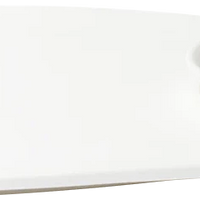 Browne - FOUNDATION 13.25" x 7.5" Porcelain White Oval Coupe Plate, 1 Dz - 5630170